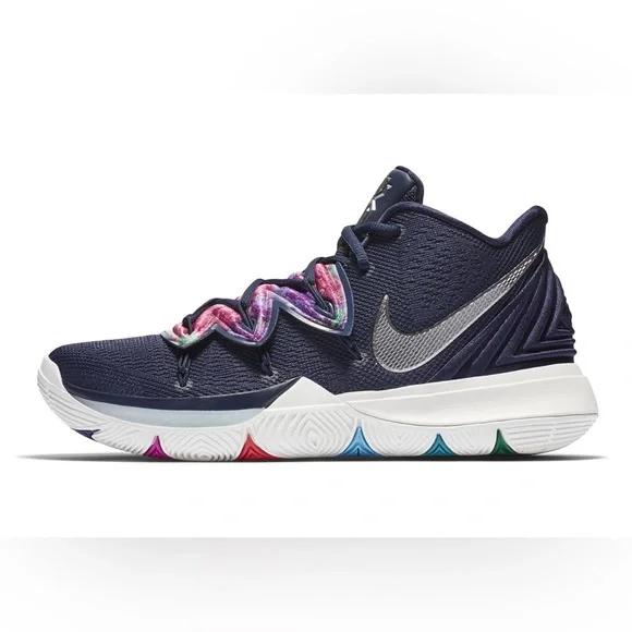 Nike Shoes Nike Kyrie Gs Galaxy Size 7y Multi Color Navy